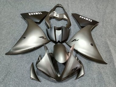 2009-2011 Yamaha YZF 1000 R1 Motorcycle Fairings - Silver Black
