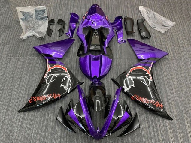 2009-2011 Yamaha YZF 1000 R1 Motorcycle Fairings - Purple Black Red Joker
