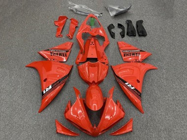 2009-2011 Yamaha YZF 1000 R1 Motorcycle Fairings - Red Black
