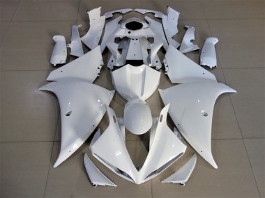2009-2011 Yamaha YZF 1000 R1 Motorcycle Fairings - White