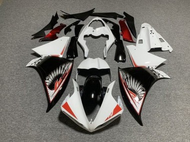 2009-2011 Yamaha YZF 1000 R1 Motorcycle Fairing Kits - White Red Black