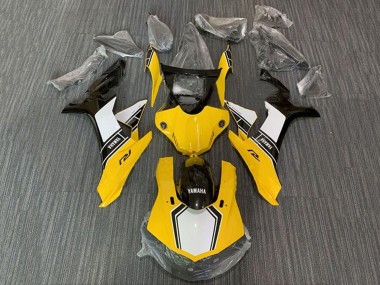 2015-2019 Yamaha YZF 1000 R1 Motorcycle Fairing Kits - Yellow White Black