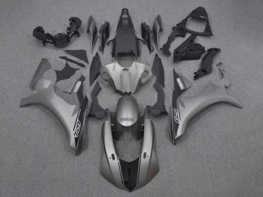 2015-2019 Yamaha YZF 1000 R1 Motorcycle Fairing - Matte Black Glossy Black