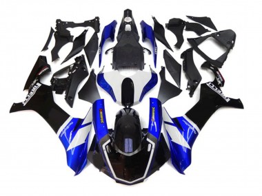 2020-2025 Yamaha YZF 1000 R1 Motorcycle Fairings - Blue White Black Akropovic
