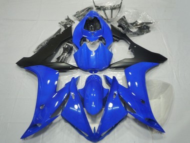 2004-2006 Yamaha YZF 1000 R1 Motorcycle Fairing - Blue Matte Black