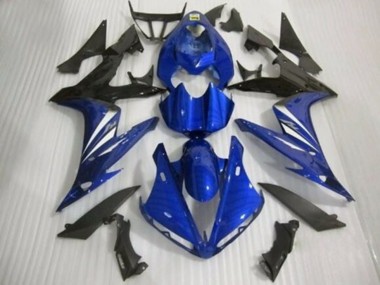 2004-2006 Yamaha YZF 1000 R1 Motorcycle Fairing - Blue White Glossy Black