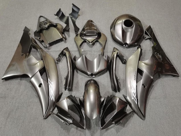 2008-2016 Yamaha YZF R6 Motorcycle Fairings - Silver