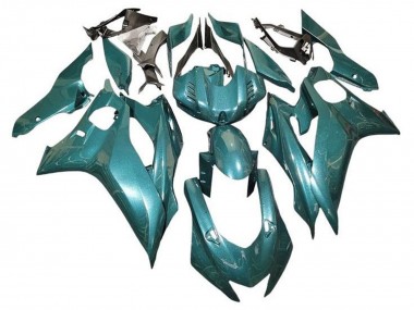 2017-2023 Yamaha YZF R6 Motorcycle Fairings - Metallic Teal Green
