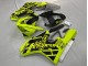 2006-2008 Triumph Daytona 675 Triple Motorcycle Fairings - Yellow Matte Black