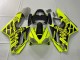 2006-2008 Triumph Daytona 675 Triple Motorcycle Fairings - Yellow Matte Black