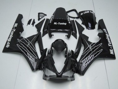 2006-2008 Triumph Daytona 675 Triple Motorcycle Fairing Kits - Glossy Black