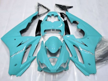 2006-2008 Triumph Daytona 675 Triple Motorcycle Fairings - Turquoise Blue