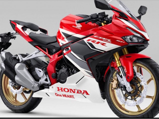 2023-2024 Honda CBR250RR Motorcycle Fairings - Red White Grey