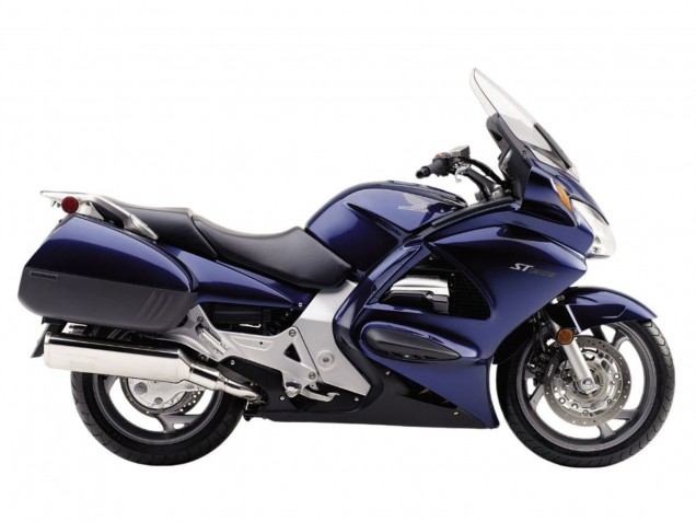 2002-2016 Honda ST1300 Motorcycle Fairings - Dark Blue