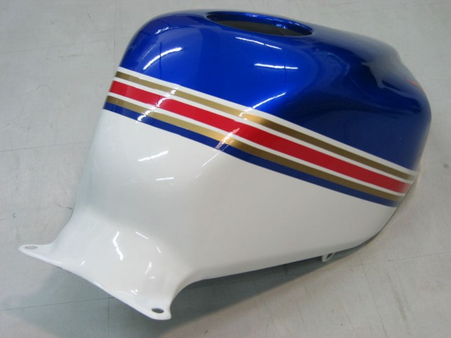 2005-2006 Honda CBR600RR Motorcycle Fairings - Blue White Yellow Rothmans
