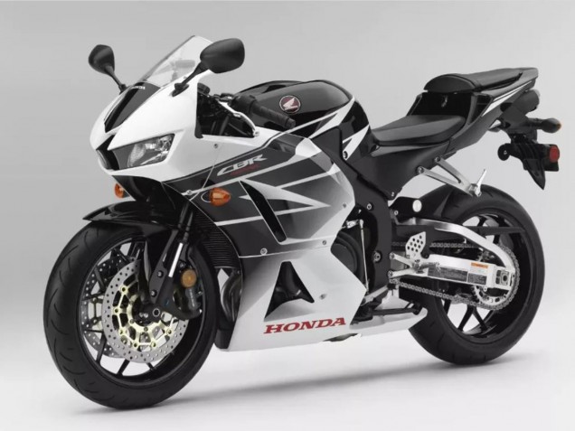 2013-2023 Honda CBR600RR Motorcycle Fairings - White Black