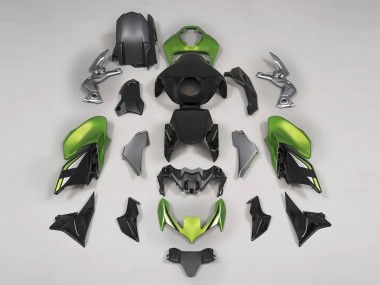 2020-2024 Kawasaki Z900 Motorcycle Fairings - Black Green