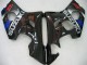 2004-2005 Suzuki GSXR 600/750 Motorcycle Fairings - Blue Grey Glossy Black