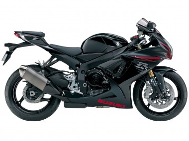 2011-2024 Suzuki GSXR 600/750 Motorcycle Fairings - Matte Black Red