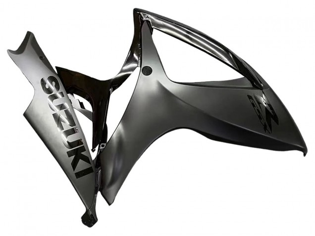 2006-2007 Suzuki GSXR 600/750 Motorcycle Fairings - Glossy Black Matte Black
