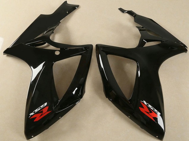 2006-2007 Suzuki GSXR 600/750 Motorcycle Fairing - Glossy Black