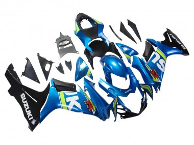 2011-2024 Suzuki GSXR 600/750 Motorcycle Fairings - Blue White Green Black