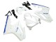 2006-2008 Triumph Daytona 675 Motorcycle Fairings - White Blue
