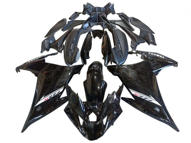 2009-2015 Yamaha FZ6R Motorcycle Fairings - Glossy Black