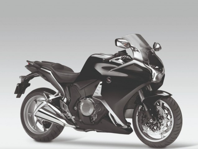 2010-2014 Honda VFR 1200 Motorcycle Fairings - Glossy Black