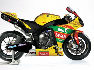 2004-2006 Yamaha YZF R1 Motorcycle Fairings - Yellow Red Green White Swan