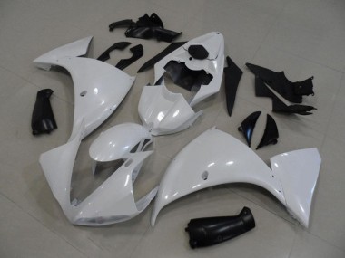 2009-2011 Yamaha YZF R1 Motorcycle Fairings - White