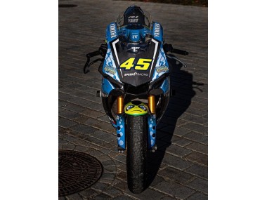 2015-2019 Yamaha YZF R1 Motorcycle Fairings - Blue Yellow Shark