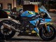 2015-2019 Yamaha YZF R1 Motorcycle Fairings - Blue Yellow Shark