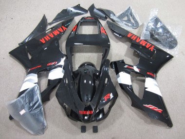 2009-2011 Yamaha YZF R1 Motorcycle Fairings - Glossy Black White Red
