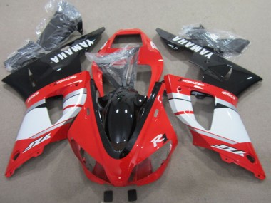 2009-2011 Yamaha YZF R1 Motorcycle Fairings - Red White Black