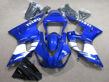 2009-2011 Yamaha YZF R1 Motorcycle Fairing - Blue White