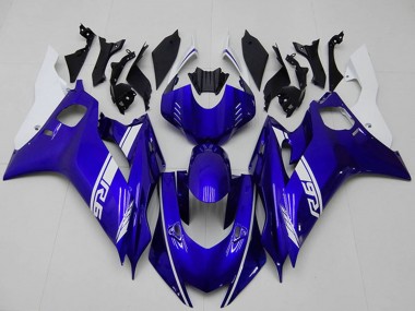 2017-2023 Yamaha YZF R6 Motorcycle Fairings - White Blue