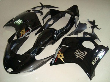 Black 1996-2007 CBR1100XX Blackbird Motorcycle Fairings