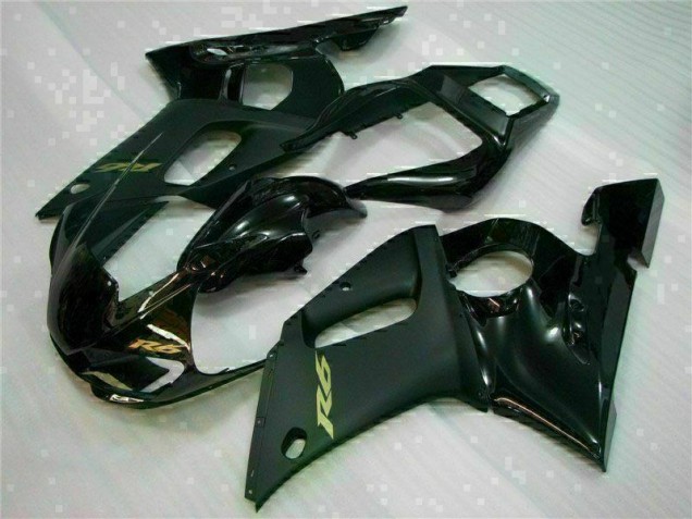 Black 1998-2002 YZF R6 Full Motorcycle Fairing Kits Black 1998-2002 YZF R6 Full Motorcycle Fairing Kits