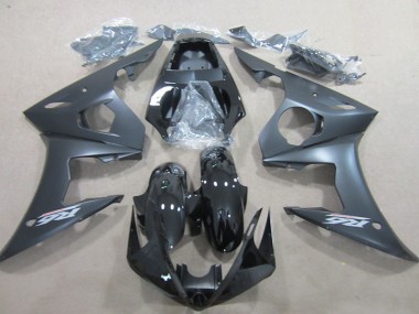 Black 2003-2005 YZF R6 Motorcycle Fairing Kits