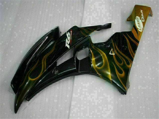 Black 2006-2007 YZF R6 Motorcycle Bodywork Black 2006-2007 YZF R6 Motorcycle Bodywork