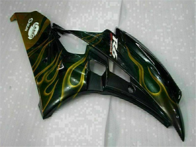 Black 2006-2007 YZF R6 Motorcycle Bodywork Black 2006-2007 YZF R6 Motorcycle Bodywork