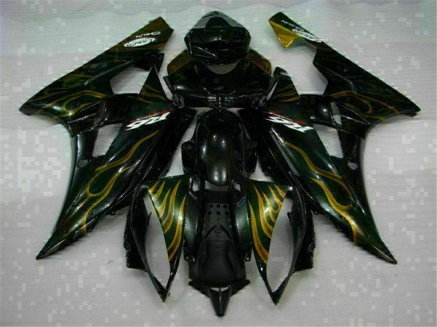 Black 2006-2007 YZF R6 Motorcycle Bodywork Black 2006-2007 YZF R6 Motorcycle Bodywork