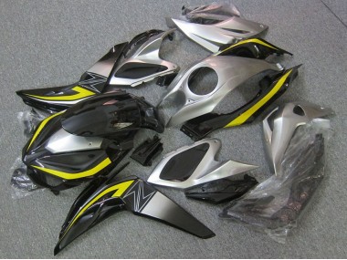 Black 2007-2009 Z1000 Motorcycle Fairings