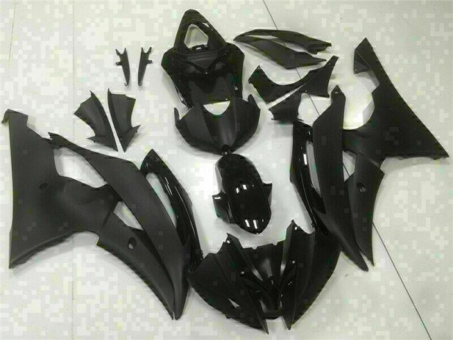 Black 2008-2016 YZF R6 ABS Motorcycle Fairings Black 2008-2016 YZF R6 ABS Motorcycle Fairings