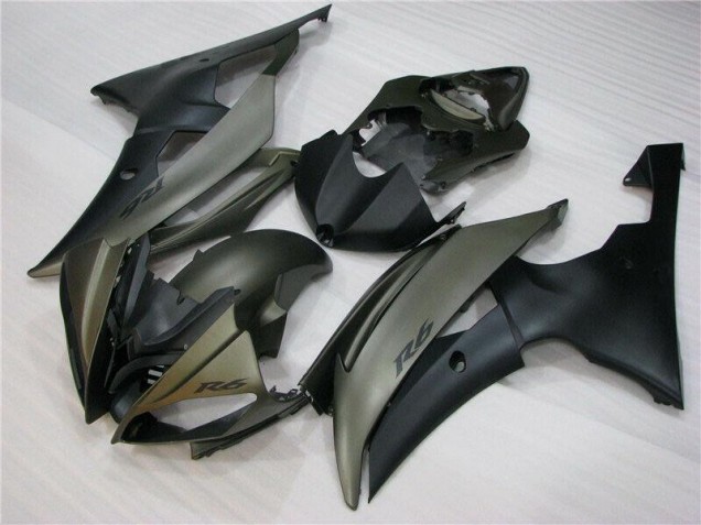 Black 2008-2016 YZF R6 Aftermarket Motorcycle Fairing Black 2008-2016 YZF R6 Aftermarket Motorcycle Fairing