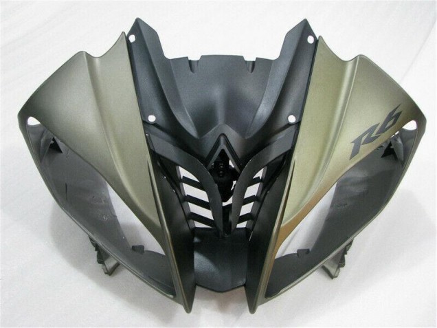 Black 2008-2016 YZF R6 Aftermarket Motorcycle Fairing Black 2008-2016 YZF R6 Aftermarket Motorcycle Fairing