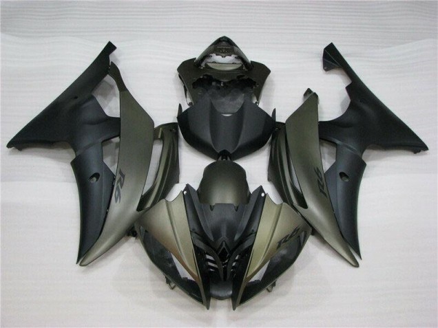 Black 2008-2016 YZF R6 Aftermarket Motorcycle Fairing Black 2008-2016 YZF R6 Aftermarket Motorcycle Fairing