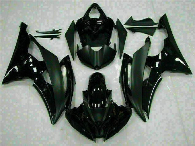 Black 2008-2016 YZF R6 Motorcycle Fairings Black 2008-2016 YZF R6 Motorcycle Fairings