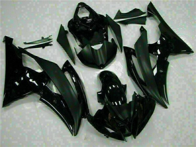 Black 2008-2016 YZF R6 Motorcycle Fairings Black 2008-2016 YZF R6 Motorcycle Fairings